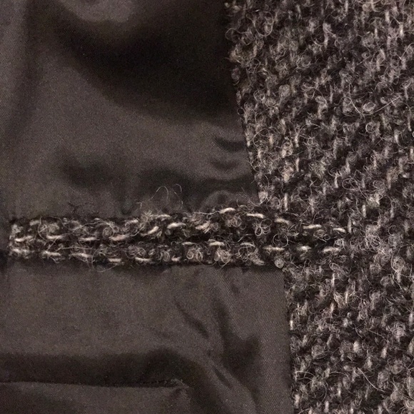 grey tweed wool,polyamide,mohair,alpaca.36/S - Picture 7 of 7